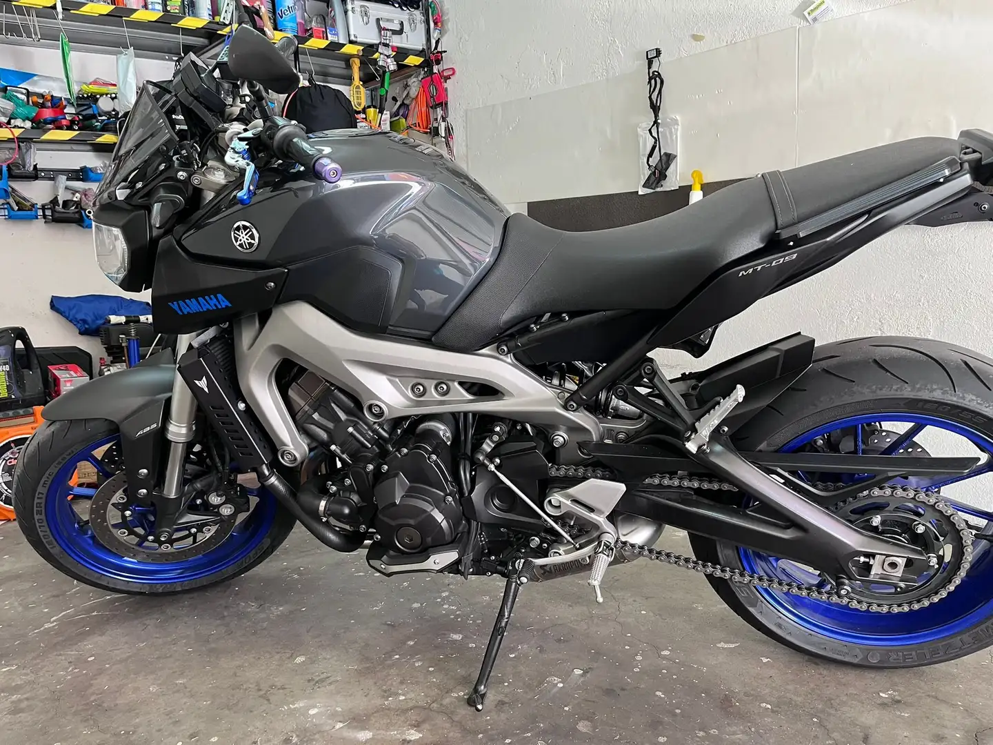 Yamaha MT-09 mt 09 abs Bleu - 1