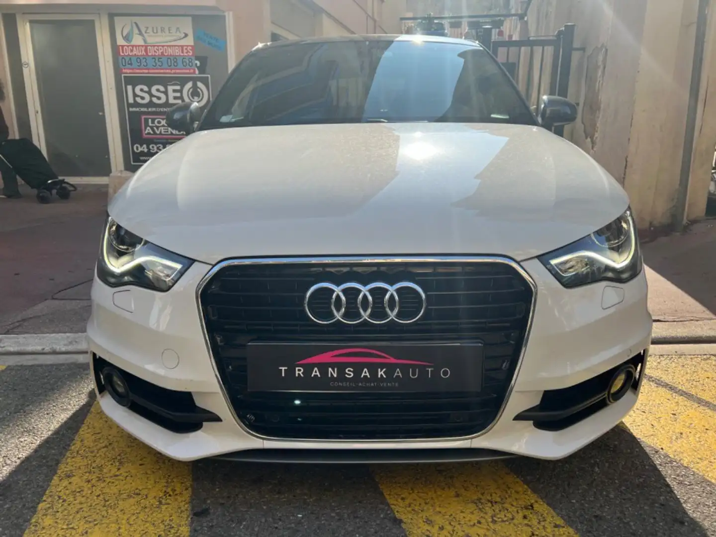 Audi A1 1.4 l 185 CV TFSI 16V Ambition Luxe S-Tronic7 Toit Ouvrant Panoramique Blanco - 2