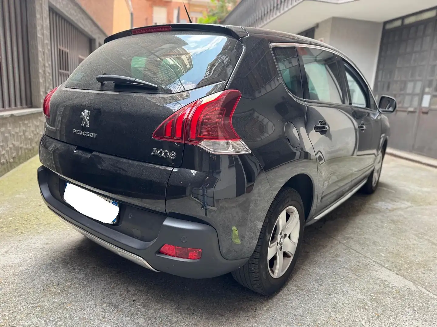 Peugeot 3008 1.6 hdi 8v Style 115cv/Tetto panor/Solo 68.000KM Nero - 2
