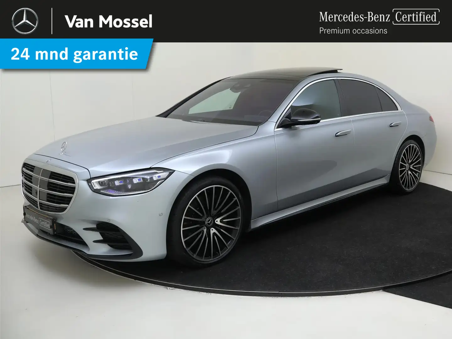 Mercedes-Benz S 400 400d 4MATIC AMG Line Rijassistentiepakket/ memory Gris - 1