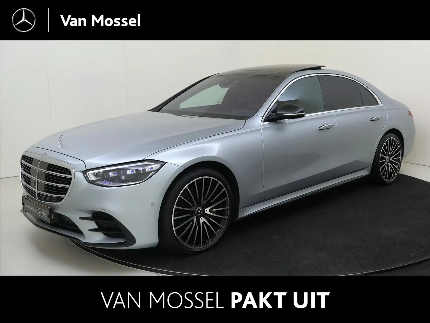 Mercedes-Benz S 400 400d 4MATIC AMG Line Rijassistentiepakket/ memory Grau - 1