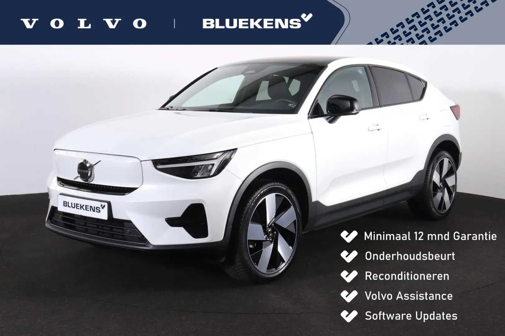 Volvo C40 Plus 69 kWh - Panoramadak - IntelliSafe Assist & S Білий - 1