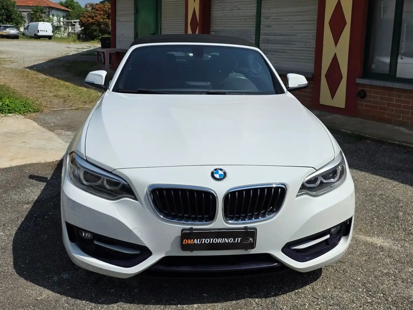 BMW 218 Serie 2 F23 Cabrio 218d Cabrio Msport Weiß - 2