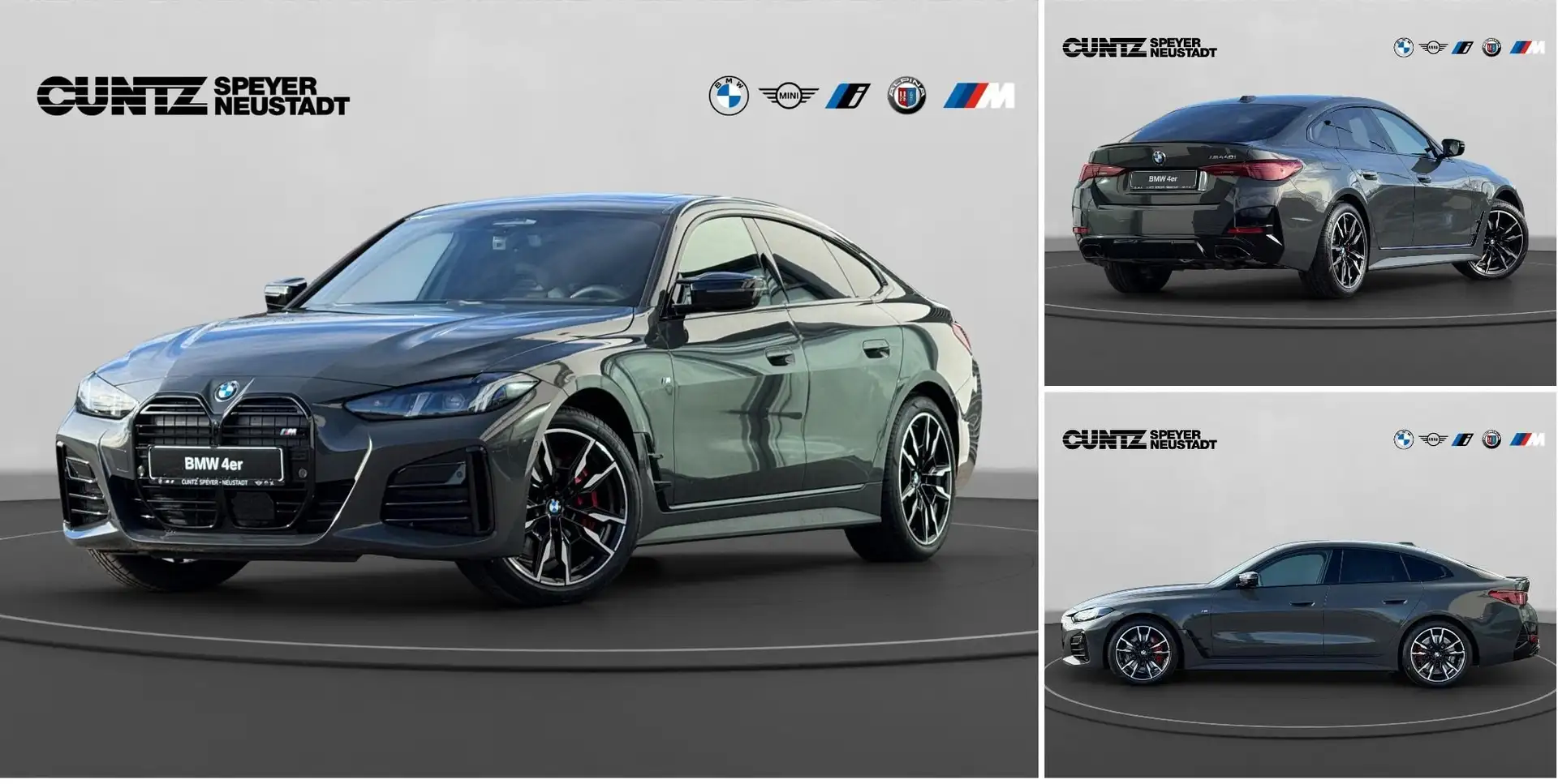 BMW 440 M440i xDrive Gran Coupe Sportpaket HK HiFi Grau - 1