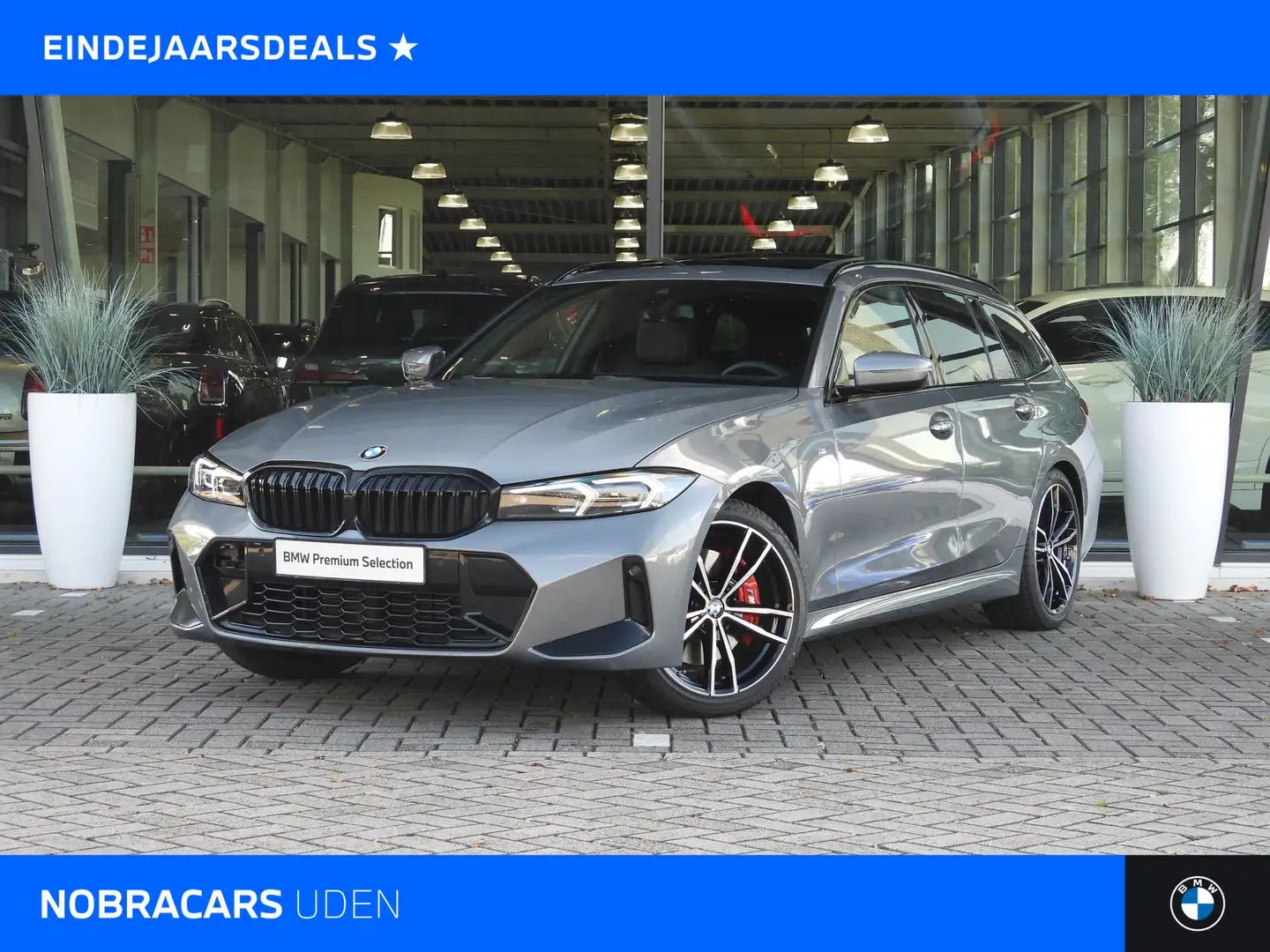 BMW 318 3 Serie Touring 318i M Sport Auromaat / Panoramada Gris - 1
