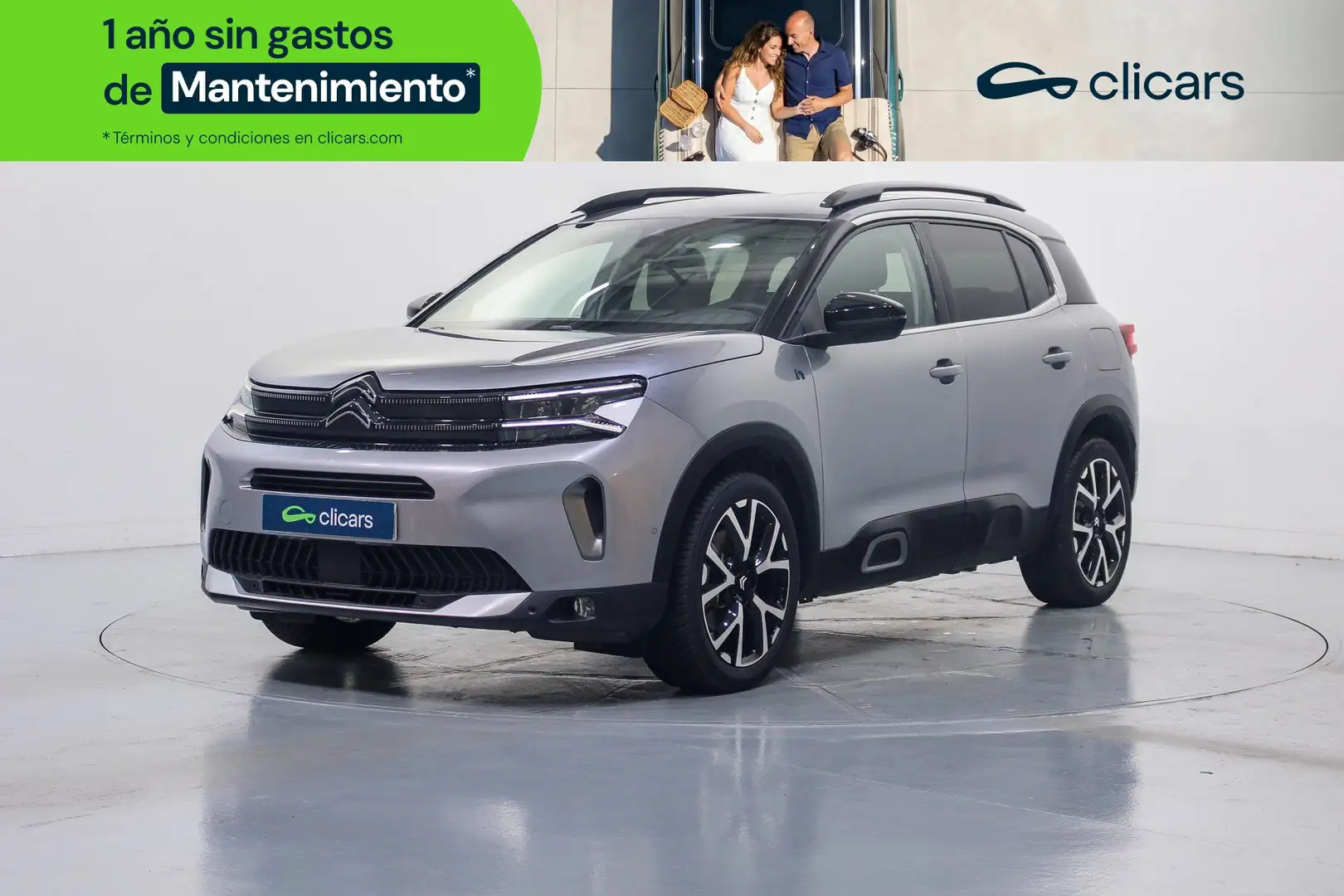Citroen C5 Aircross Hybrid Shine Pack EAT8 225 Plateado - 1