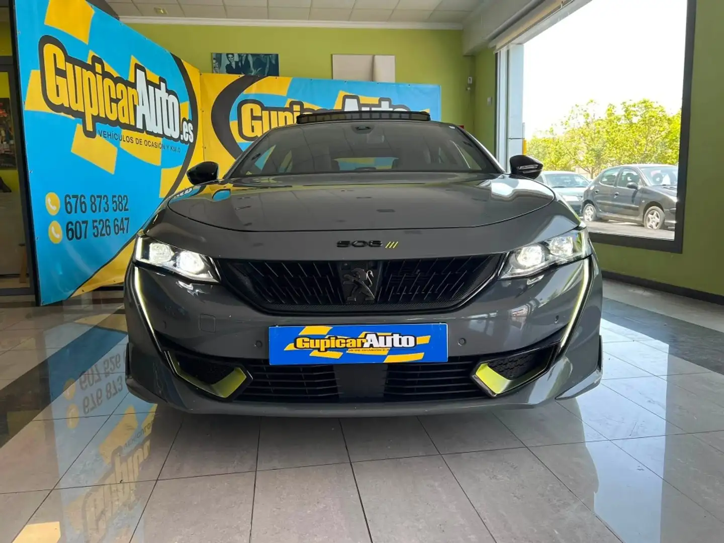 Peugeot 508 Hybrid 360 PSE e-EAT8 Gris - 2