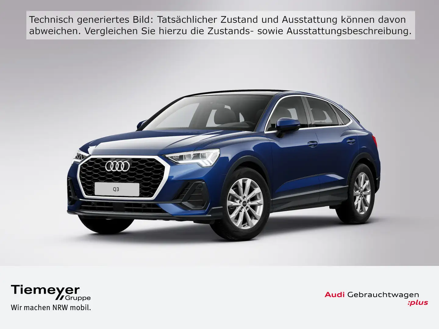 Audi Q3 35 TFSI LM18 LED SITZHZG KAMERA Blau - 1