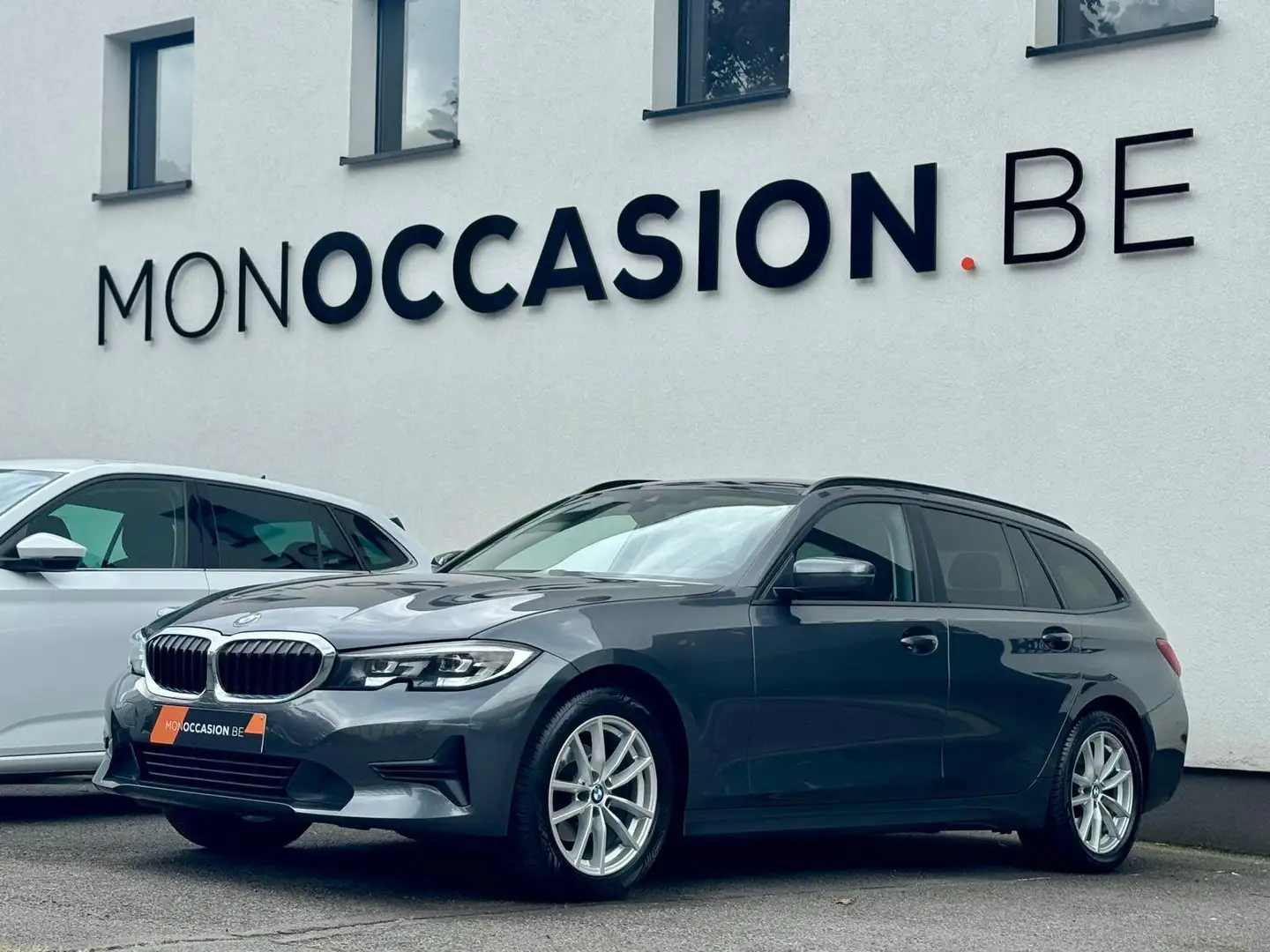 BMW 316 d BREAK AUTO CAPTEURS GPS PHARES LED CUIR Grau - 1