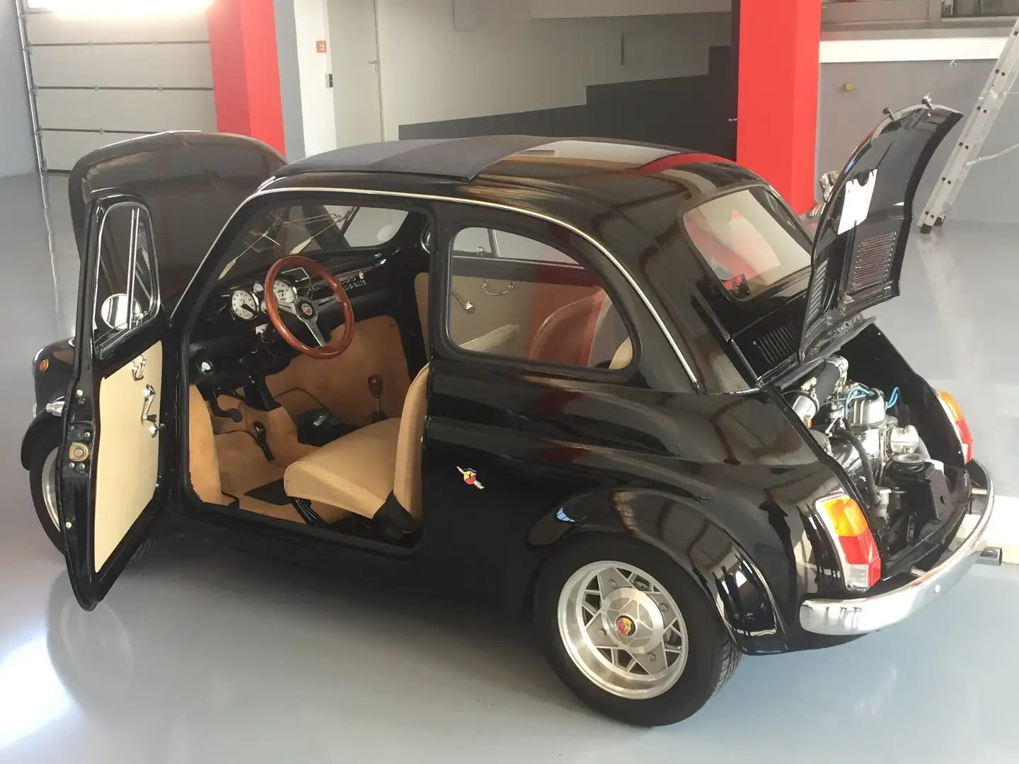Fiat 500 Abarth 595 SS Negru - 1