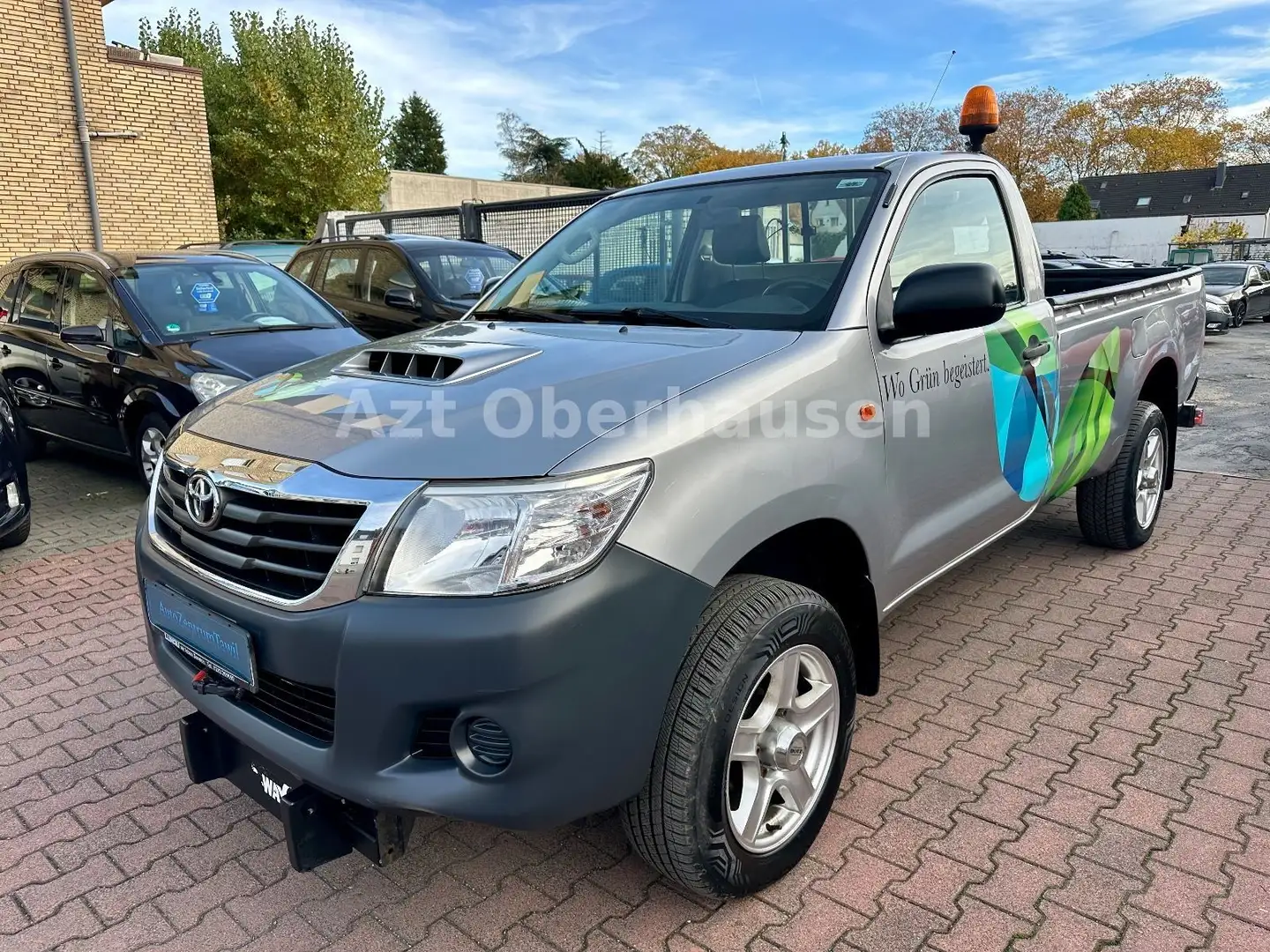 Toyota Hilux 2.5 Single Cab 4x4*Winterdienst*AHK Silber - 2