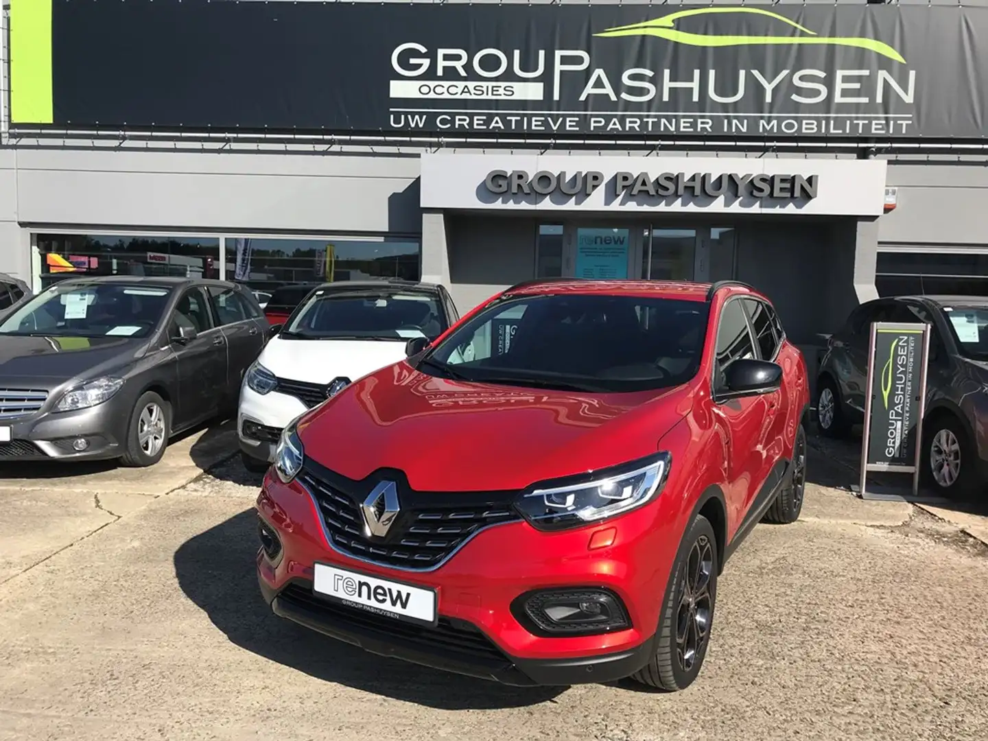 Renault Kadjar BLACK EDITION Blue dCi 115 EDC Rood - 1