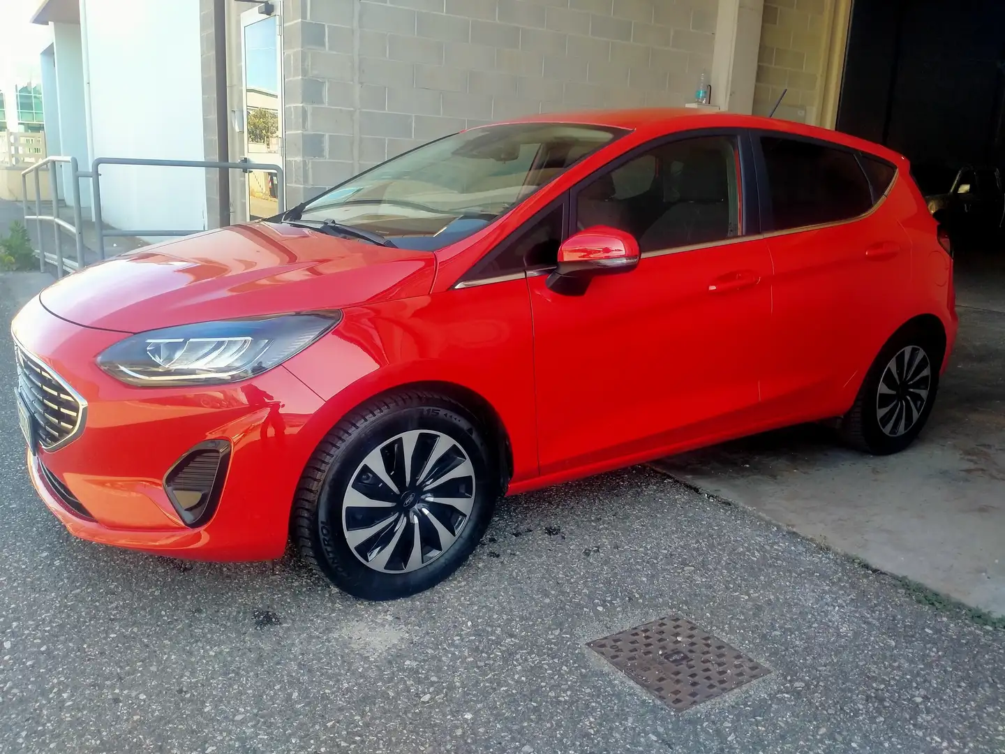 Ford Fiesta Fiesta 5p 1.1 Titanium Gpl 75cv Rosso - 1
