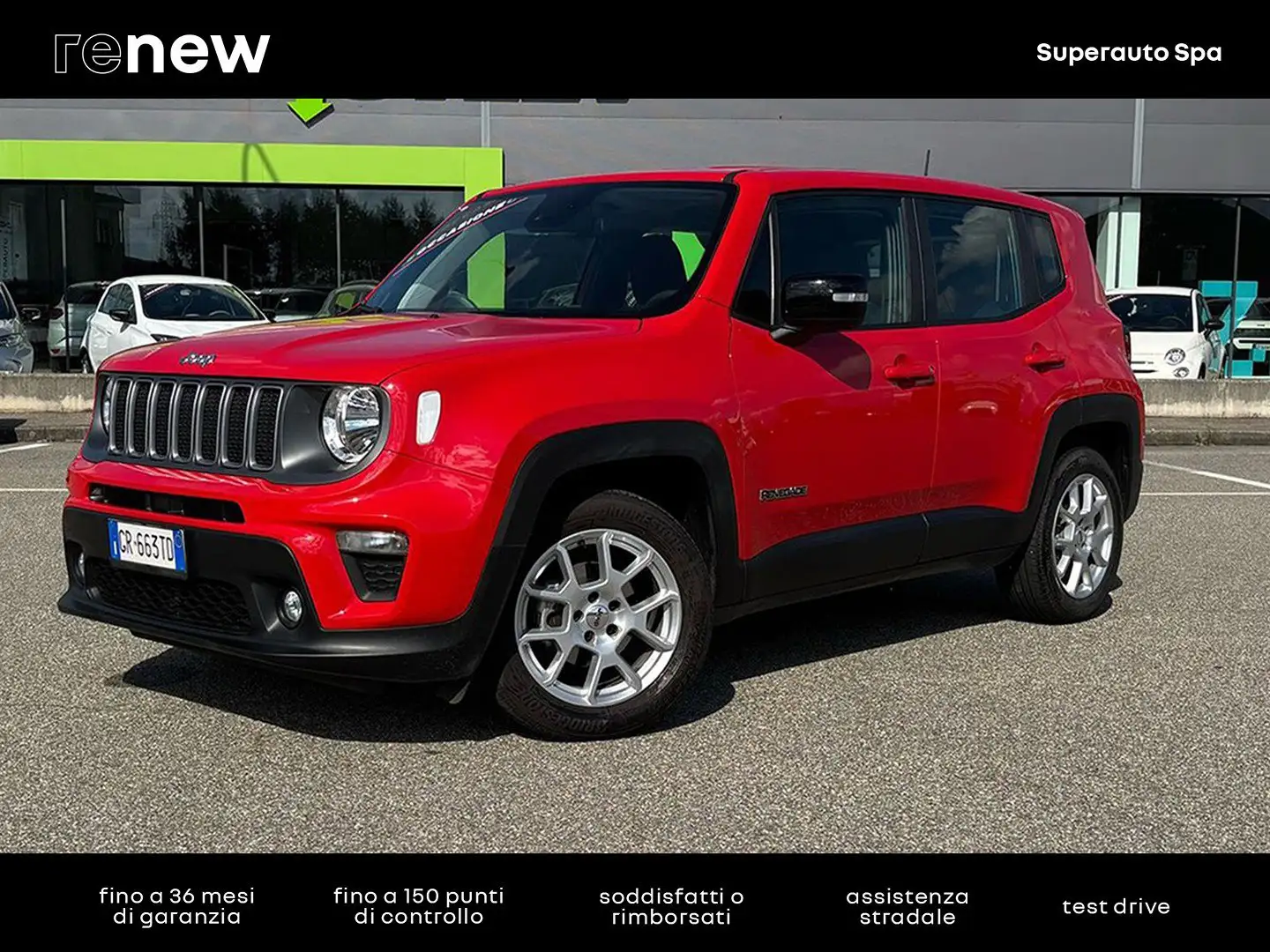 Jeep Renegade 1.0 T3 Limited 2WD Rosso - 1