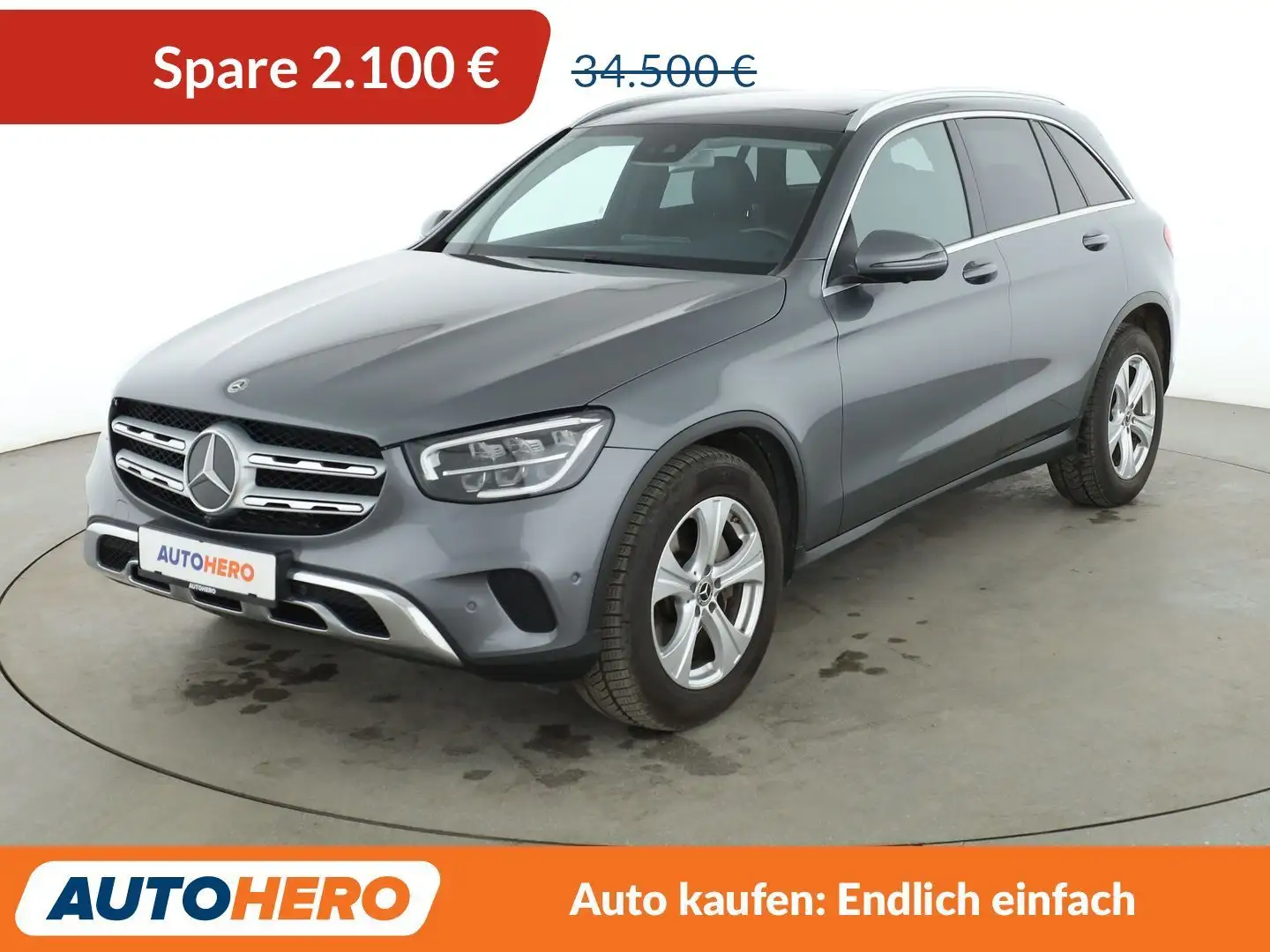 Mercedes-Benz GLC 220 d 4Matic Aut.*LED*NAVI*TEMPO*CAM*PDC*SHZ*KLIMA* Grau - 1