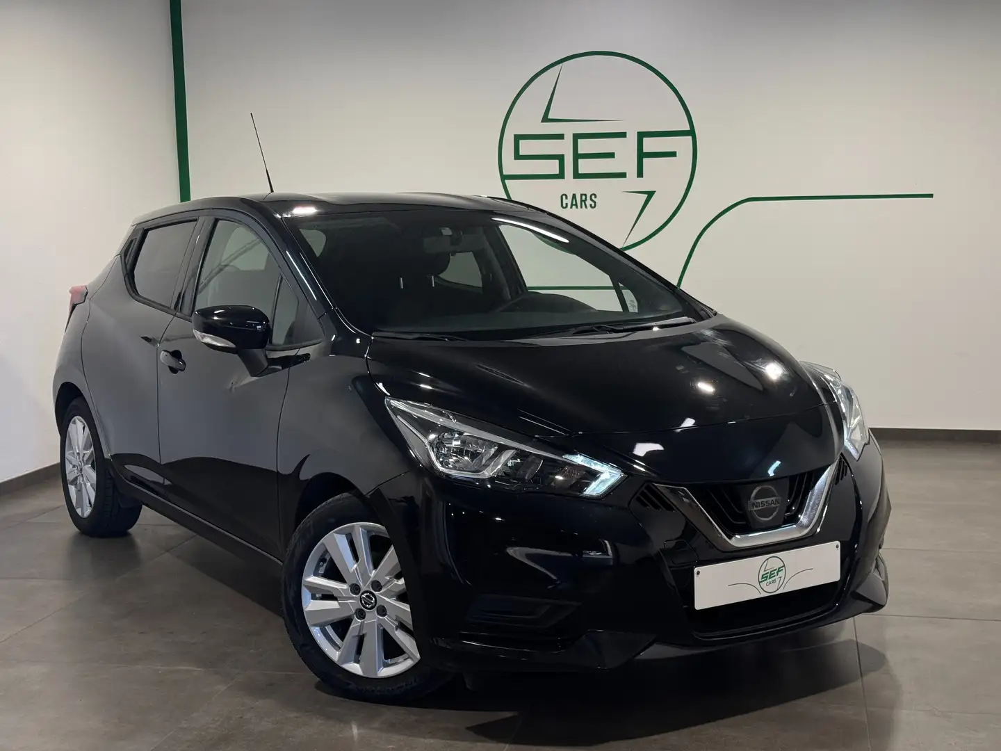 Nissan Micra ** 1.0 IG-T ** Style ** A/C ** Garantie 12 mois ** Noir - 1