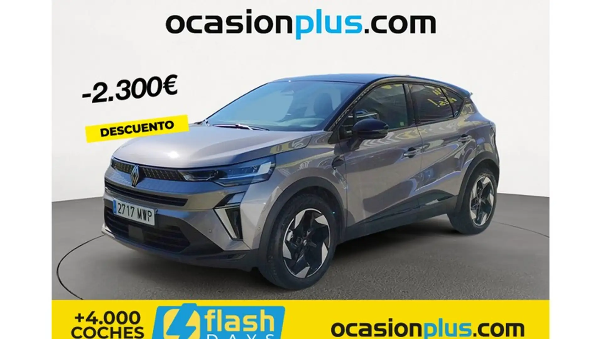 Renault Captur TCe GPF Micro Híbrido Techno 103kW Gris - 1