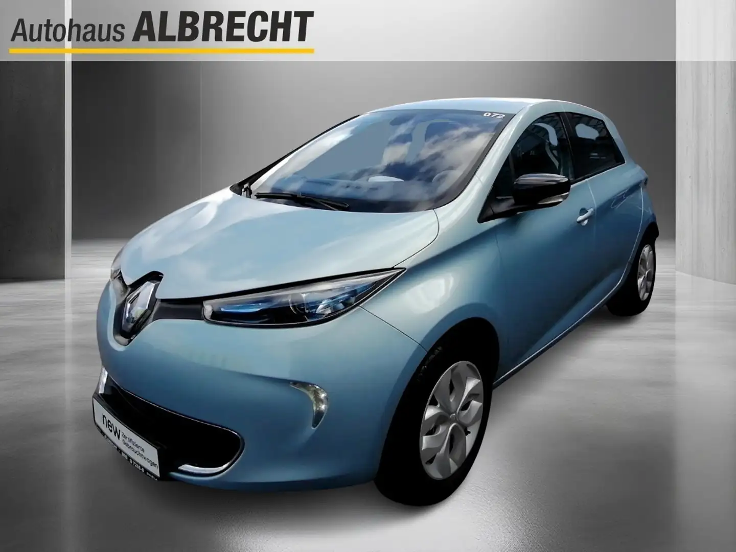 Renault ZOE Life Miet-Batterie Bleu - 1