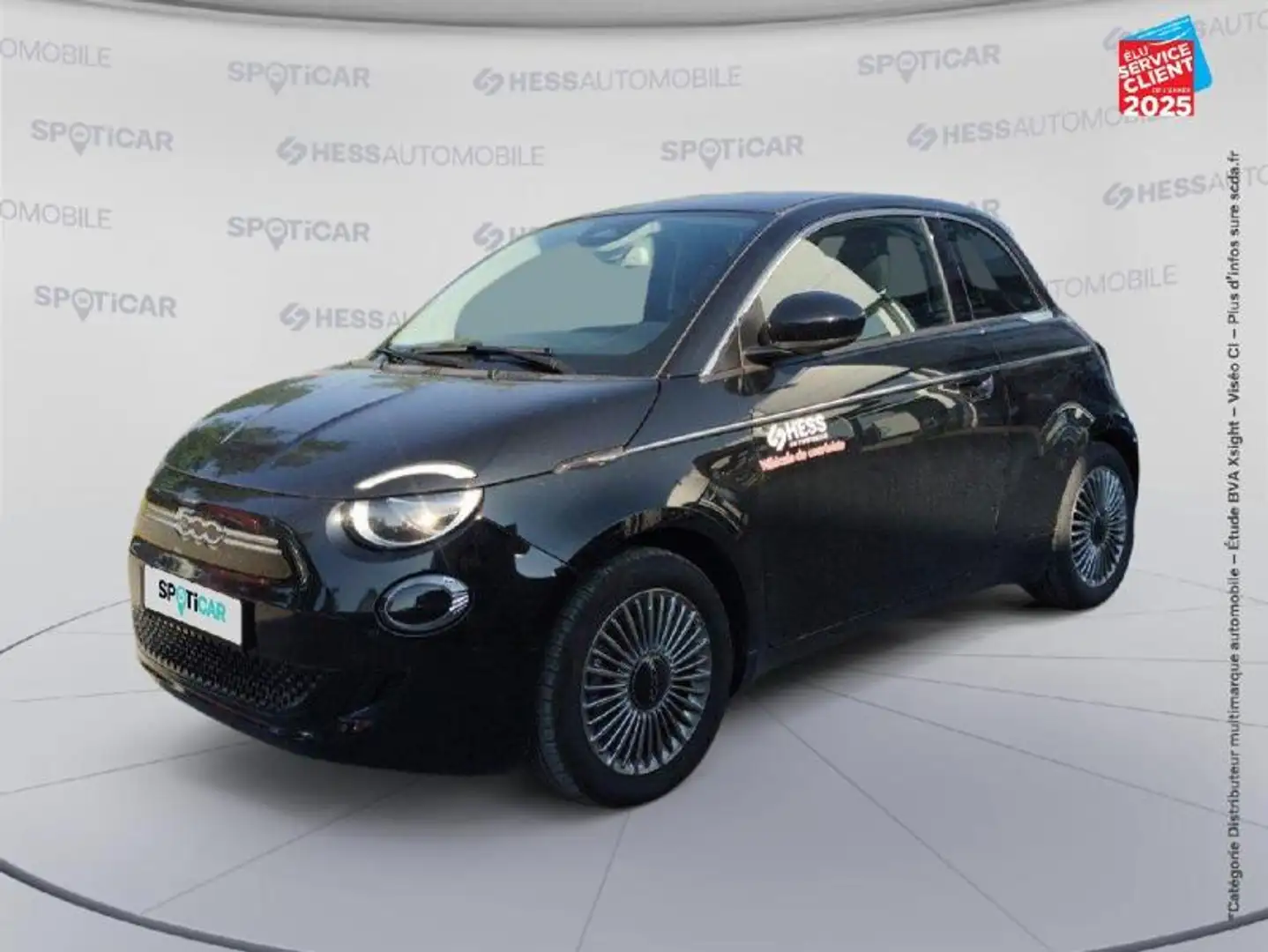 Fiat 500 e 118ch Zwart - 1