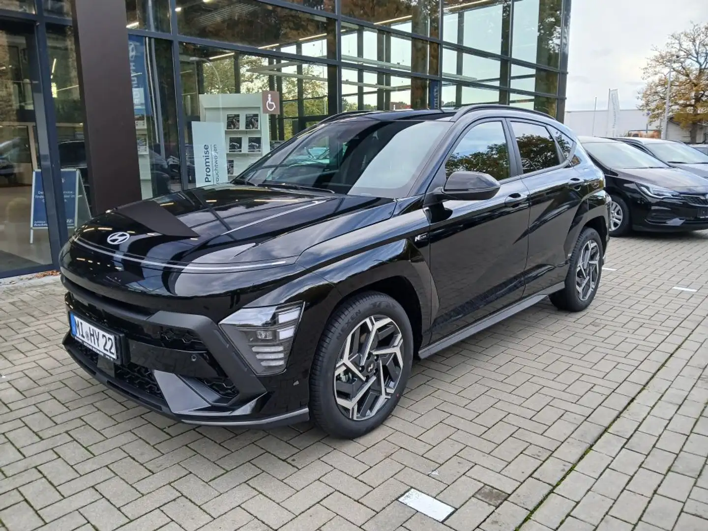 Hyundai KONA 1.6 T-GDI DCT N Line Schwarz - 1