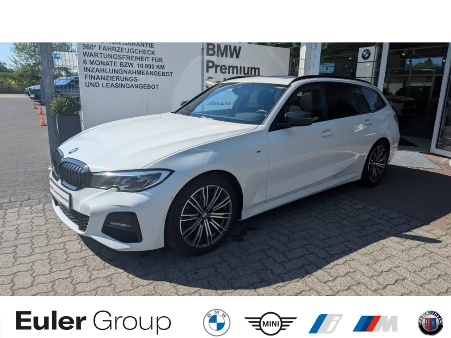 BMW 320 D A M-Sport HUD El. Pano Navi Laserlicht LED Blend Blanco - 1