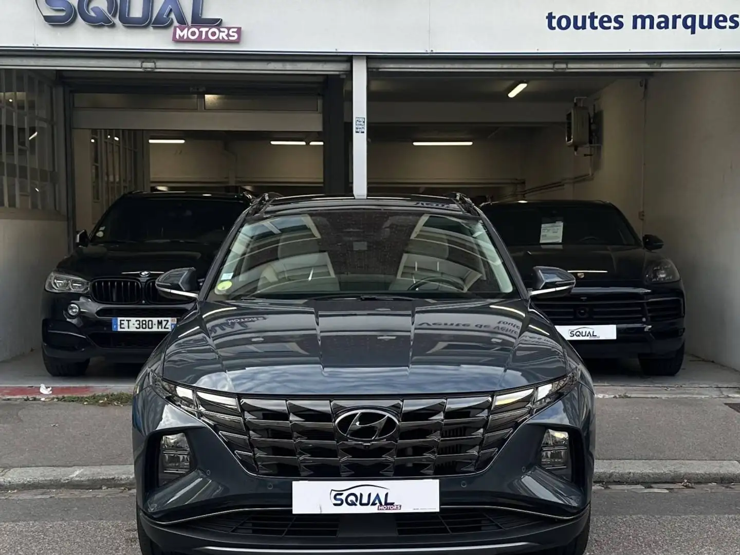 Hyundai TUCSON II 1.6 CRDI 136ch hybrid 48V Executive DCT-7 Euro6d-Evap Grau - 2