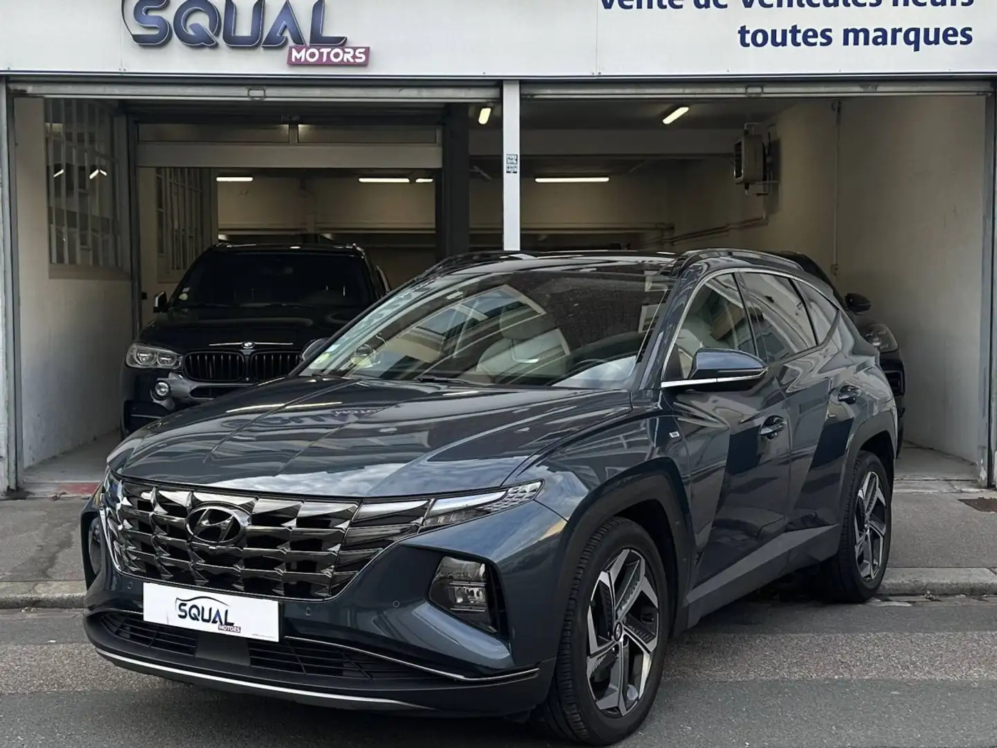 Hyundai TUCSON II 1.6 CRDI 136ch hybrid 48V Executive DCT-7 Euro6d-Evap Grau - 1