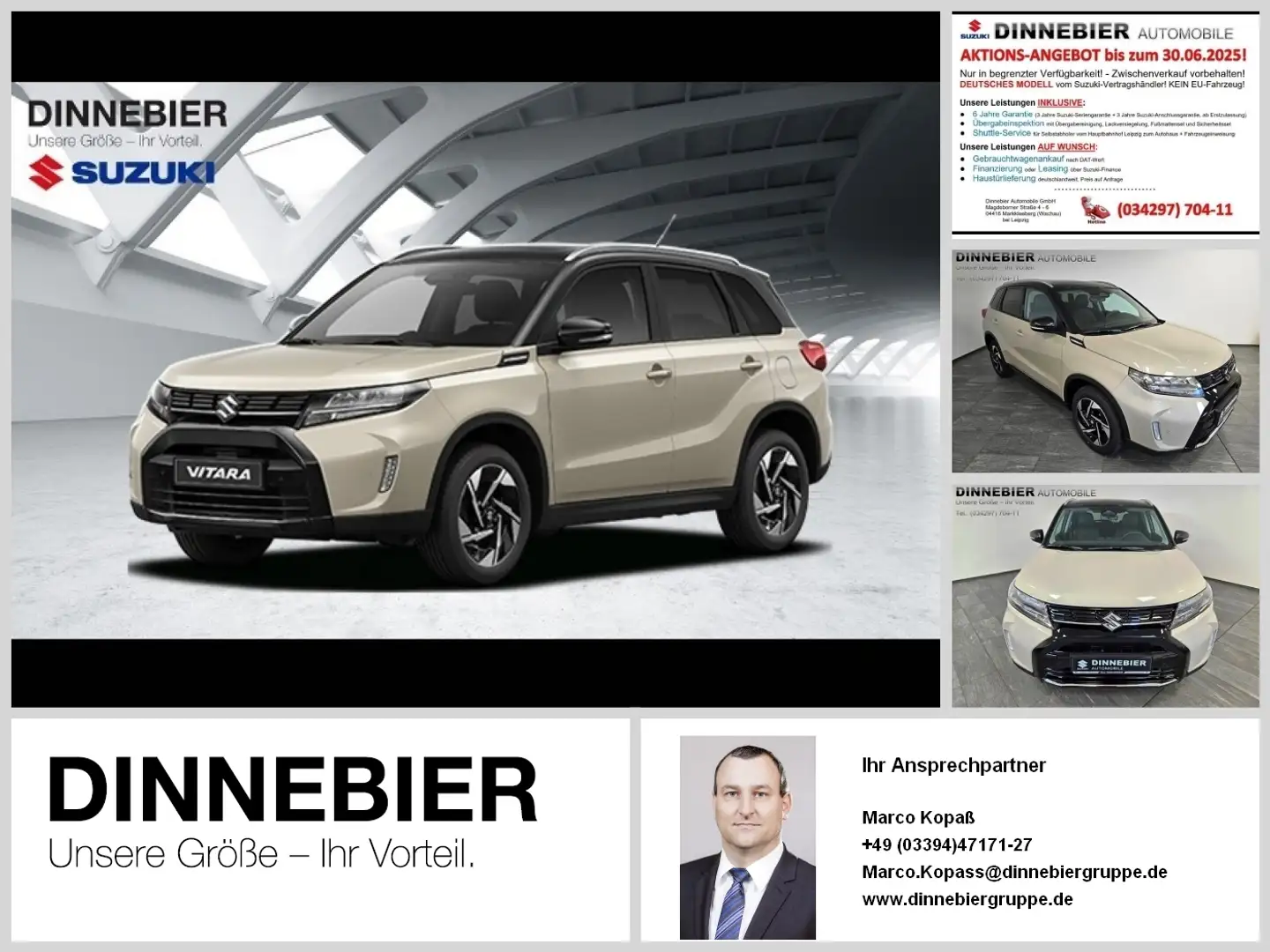Suzuki Vitara Comfort+ (MT)  *6 Jahre Garantie* Schwarz - 1