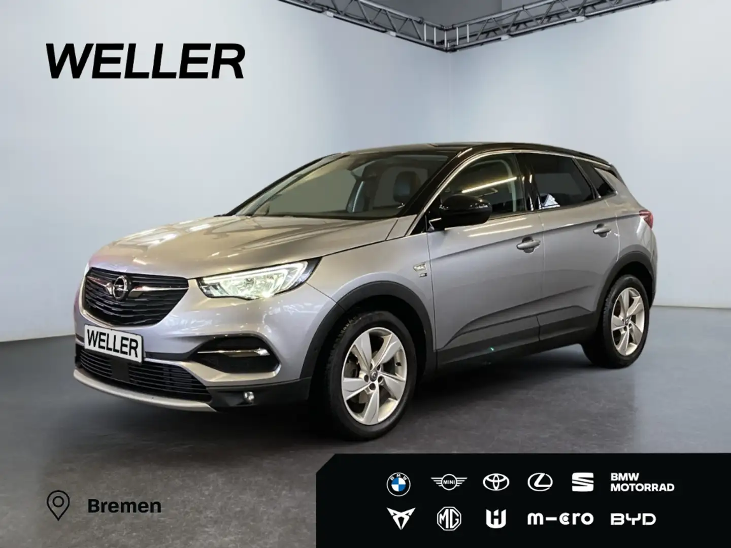 Opel Grandland X 1.2 Opel 2020 *CAM*SHZ*PDC*Carplay* Grau - 1