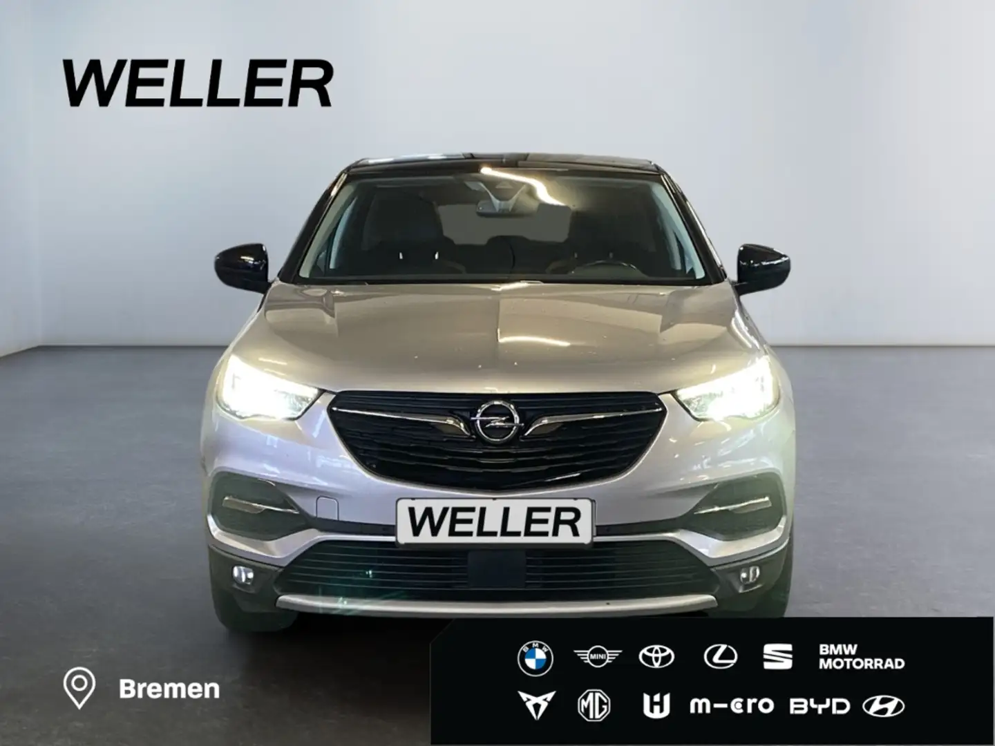 Opel Grandland X 1.2 Opel 2020 *CAM*SHZ*PDC*Carplay* Grau - 2