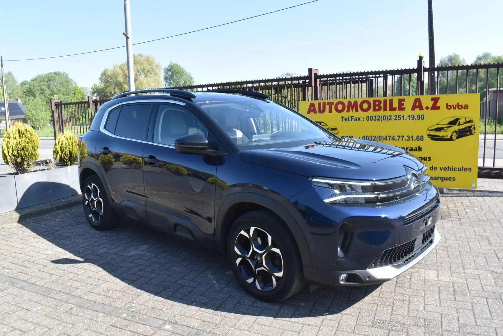Citroen C5 Aircross 1.5 BlueHDi Shine Autom **12M GARANTIE** 91.000KM! Blauw - 1