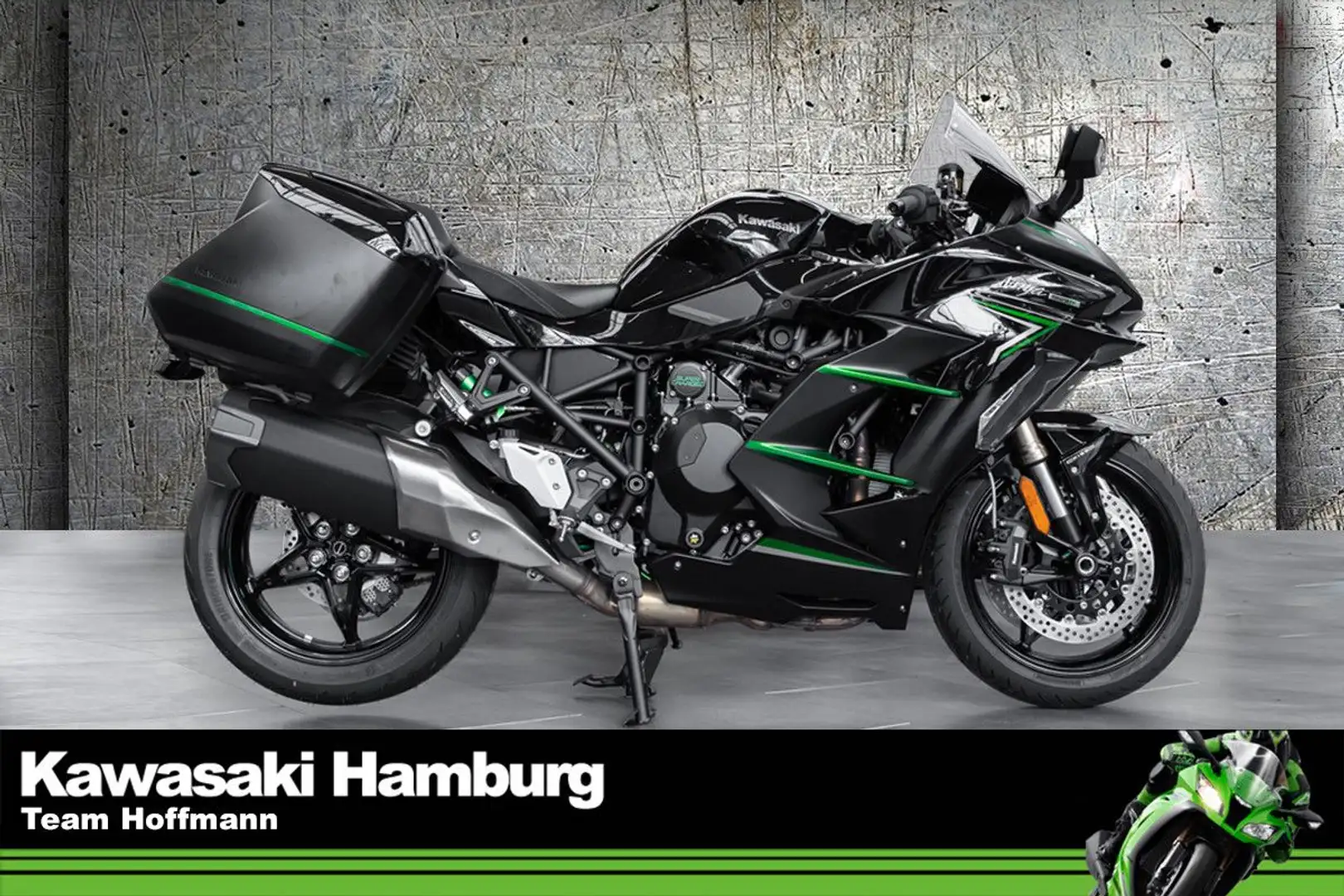 Kawasaki Ninja H2 SX Tourer,Modell 2025 ,4 JAHRE GARANTIE Czarny - 1