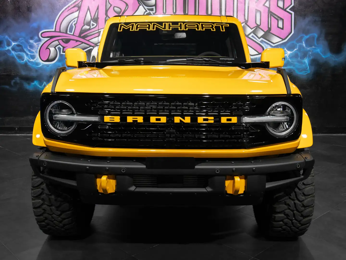 Ford Bronco MANHART BC 400 1/10 Gelb - 2