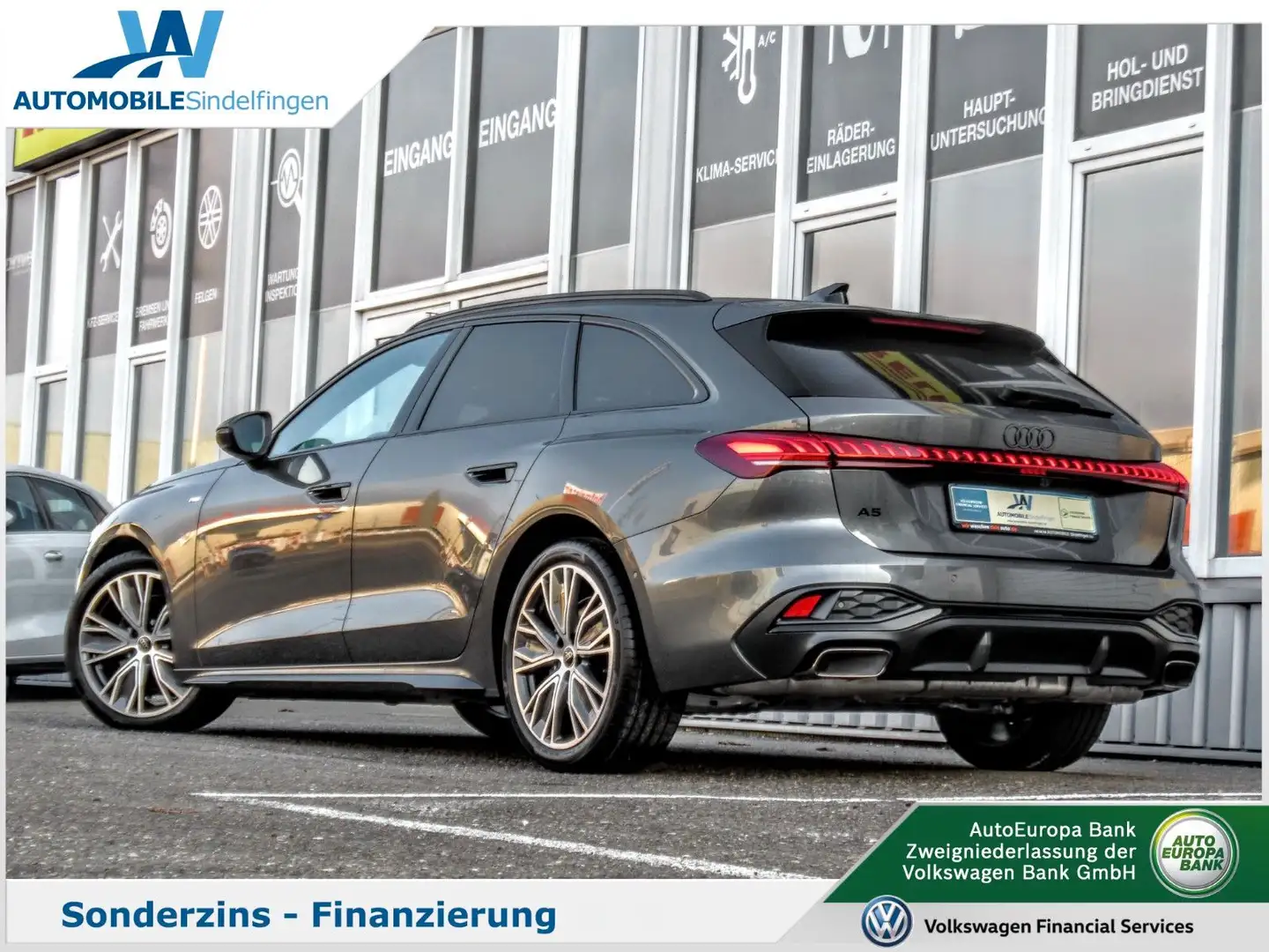 Audi A5 Avant TFSI 2x S line TECH PLUS BF-DISPLAY Grigio - 2