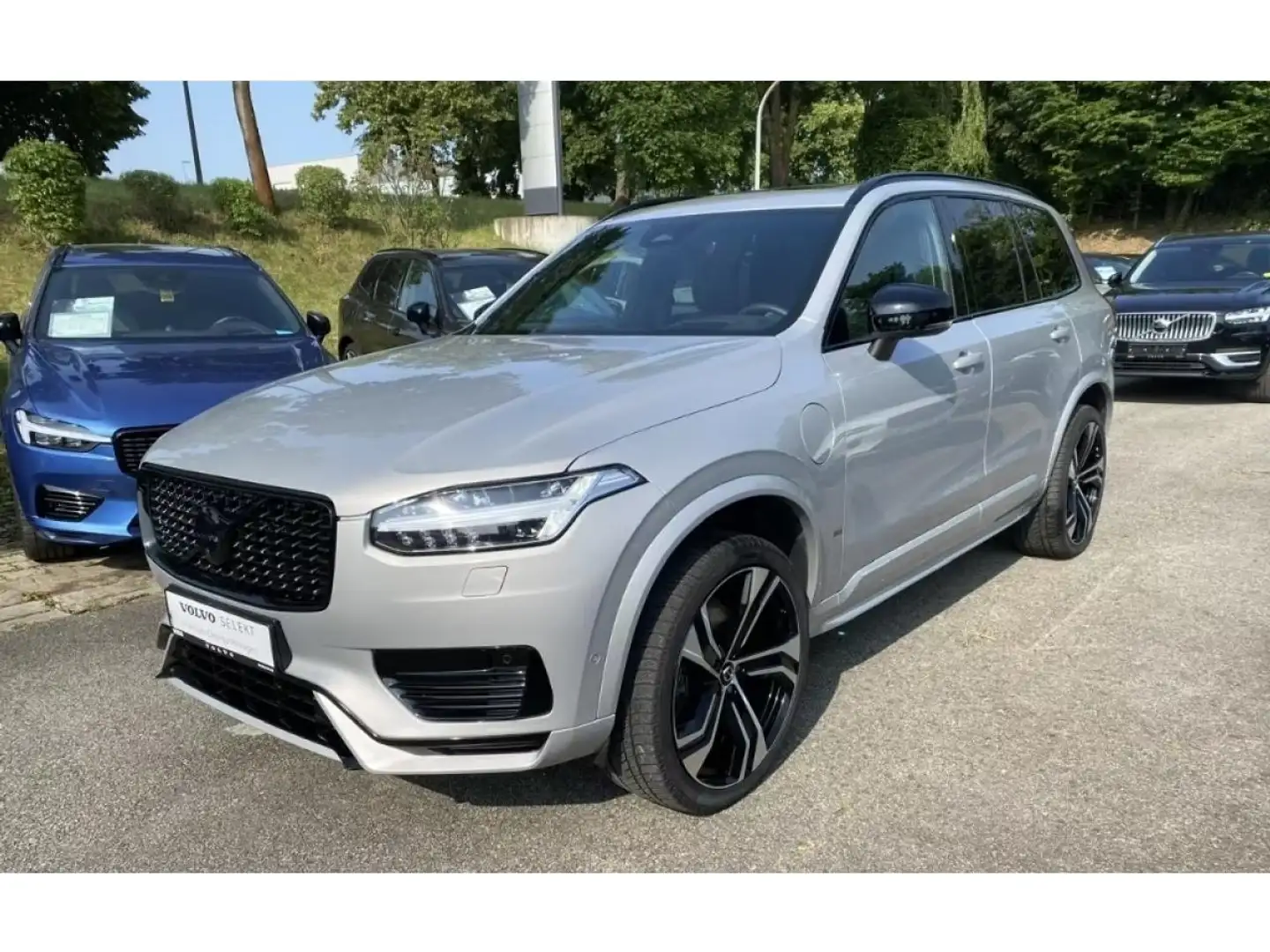 Volvo XC90 T8 AWD Recharge - 310 + 145 - BVA Geartronic  II 2 Gris - 1