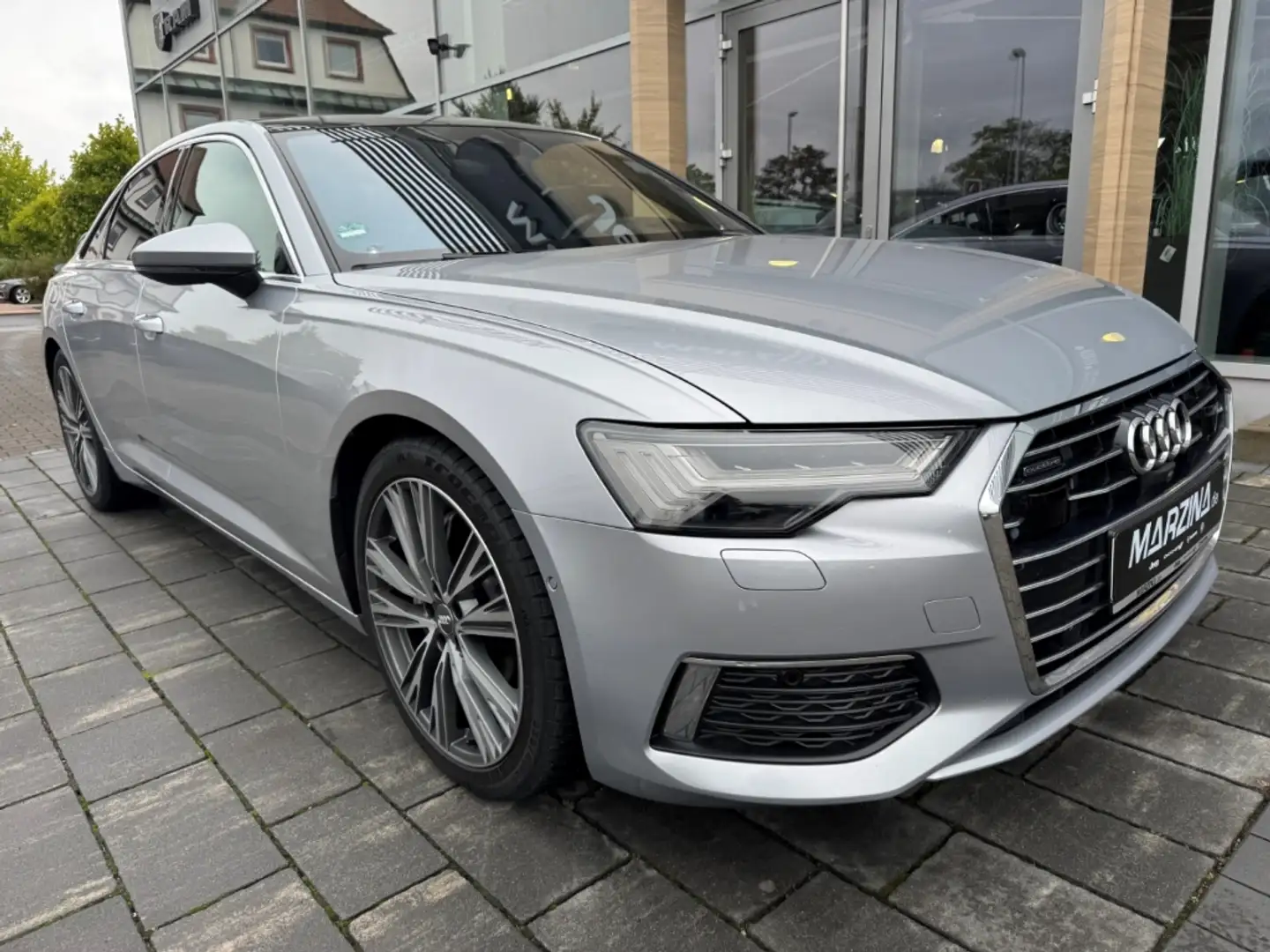 Audi A6 50 TDI quattro design HUD Luftfederung AD Niveau E Silber - 2