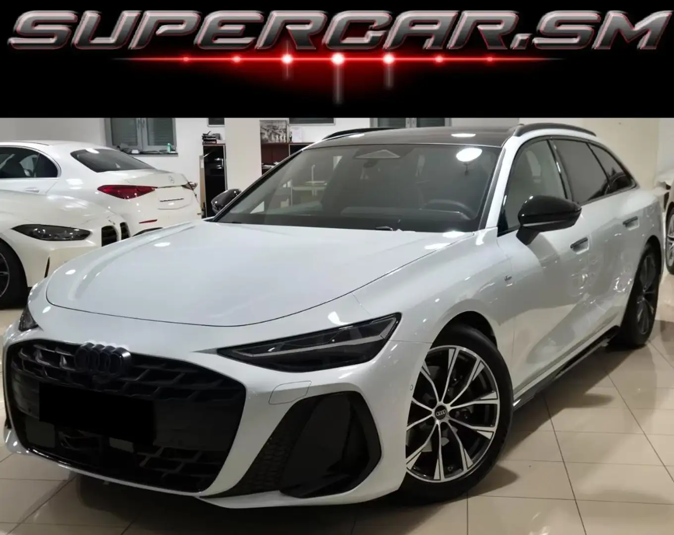 Audi A6 AVANT TDI S LINE TETTO PANORAMA BLACK PACK Bianco - 1