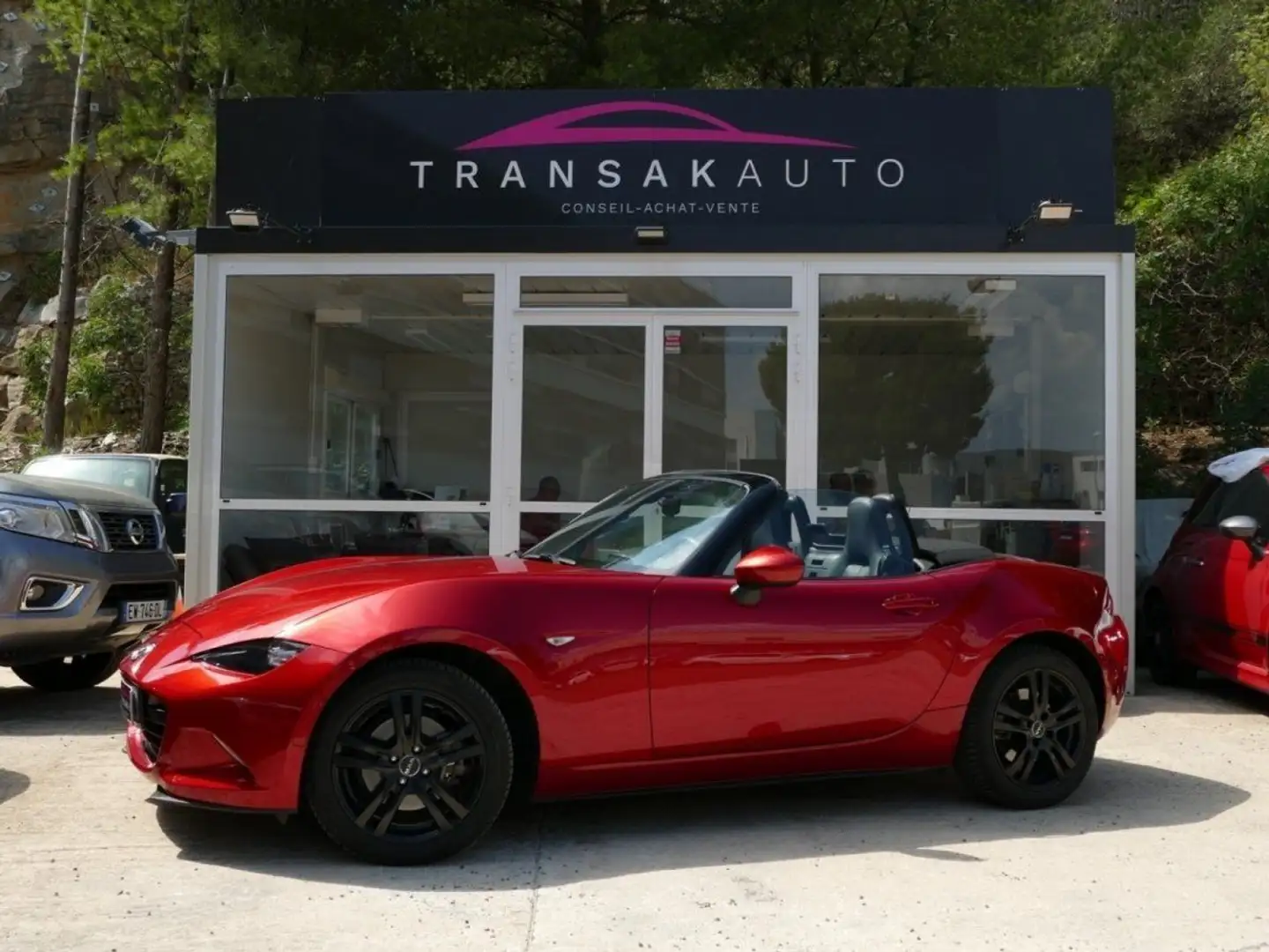 Mazda MX-5 ROADSTER PERFORMANCE 2.0 SKYACTIV 160 Ch BILSTEIN  Rojo - 1