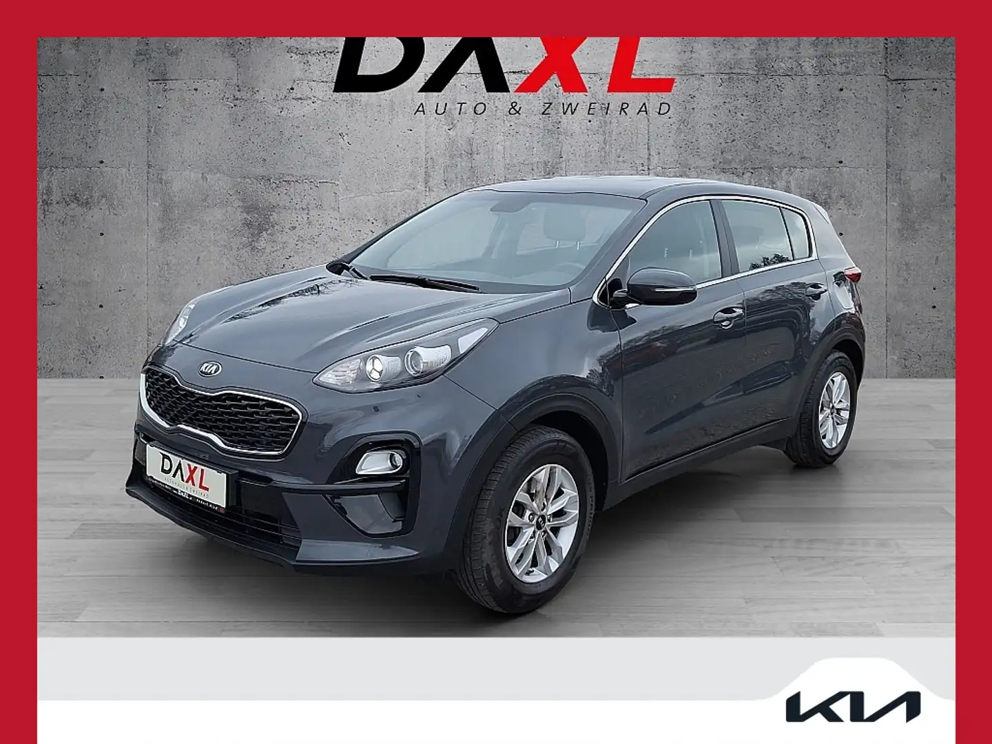 Kia Sportage 1,6 CRDI SCR Titan Gris - 1