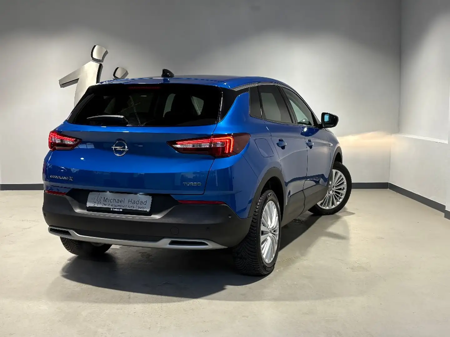 Opel Grandland X 1.2 TURBO DYNAMIC Scheckheft TOP Blau - 2