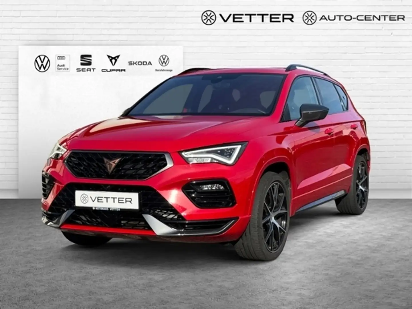 CUPRA Ateca 2.0 TSI 4Drive DSG Allrad KLIMA LED NAVI ALU Rot - 1