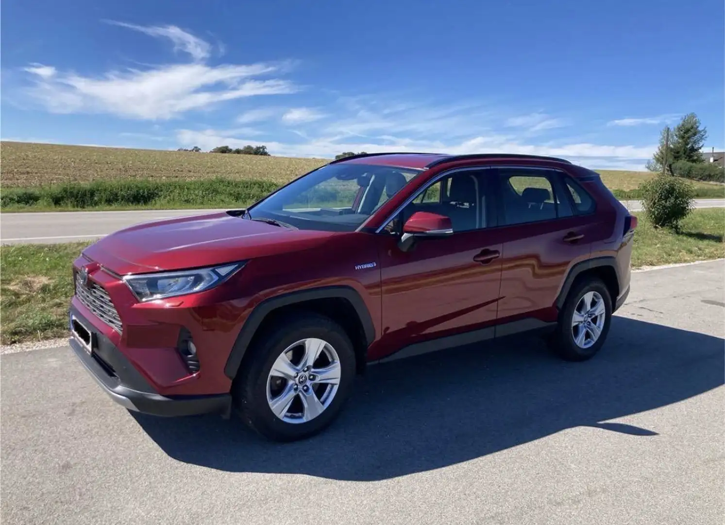 Toyota RAV 4 RAV4 Hybride 218 ch 2WD Active Roşu - 1