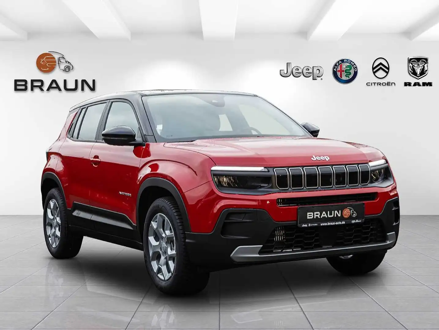 Jeep Avenger 1.2 Altitude Winter Paket Rot - 2
