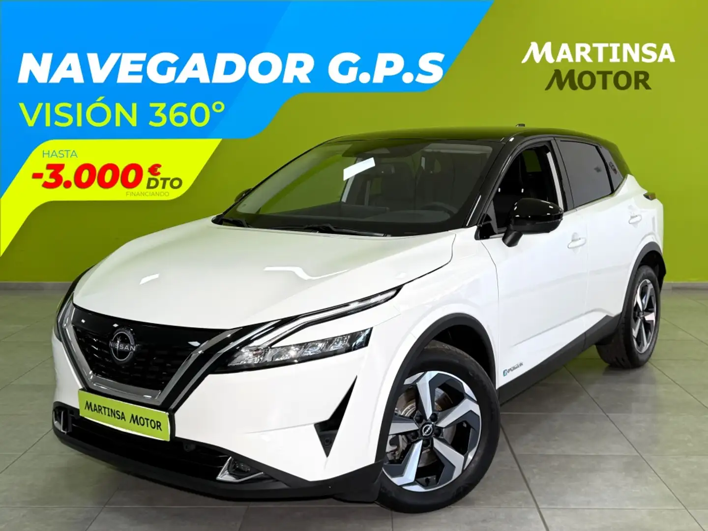 Nissan Qashqai E-POWER N-Connecta 4x2 140kW Blanco - 1