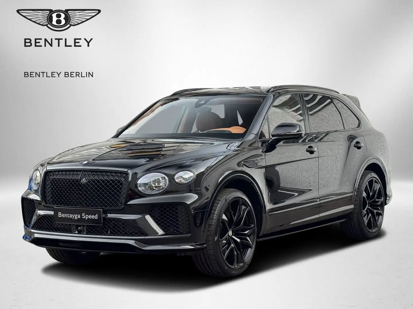 Bentley Bentayga V8 SPEED BELUGA NEWMARKET TAN Zwart - 1