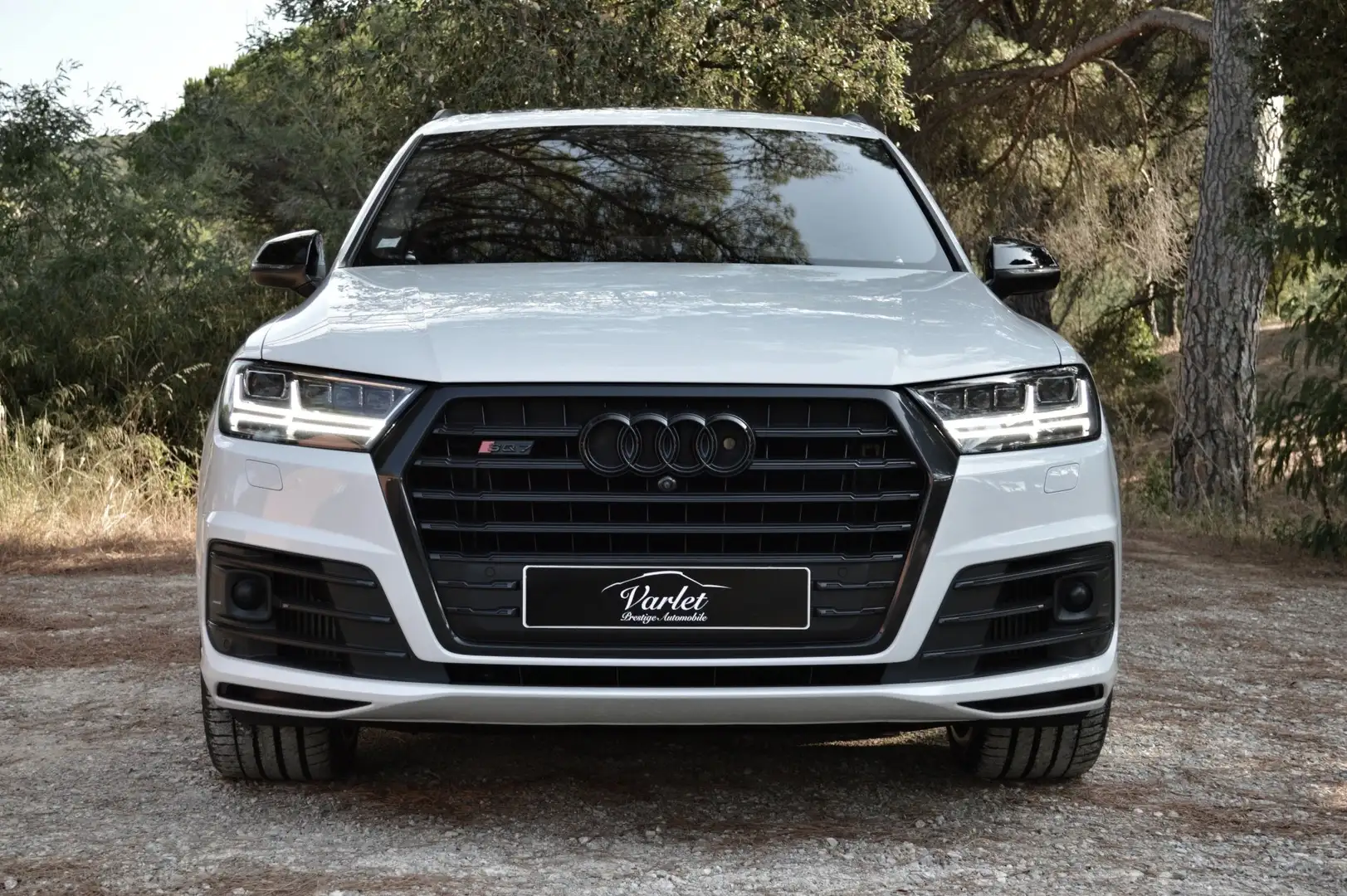 Audi SQ7 V8 4.0 TDI 435PS Tiptro 8 Quattro 7pl FULL B&O 22 Blanco - 2