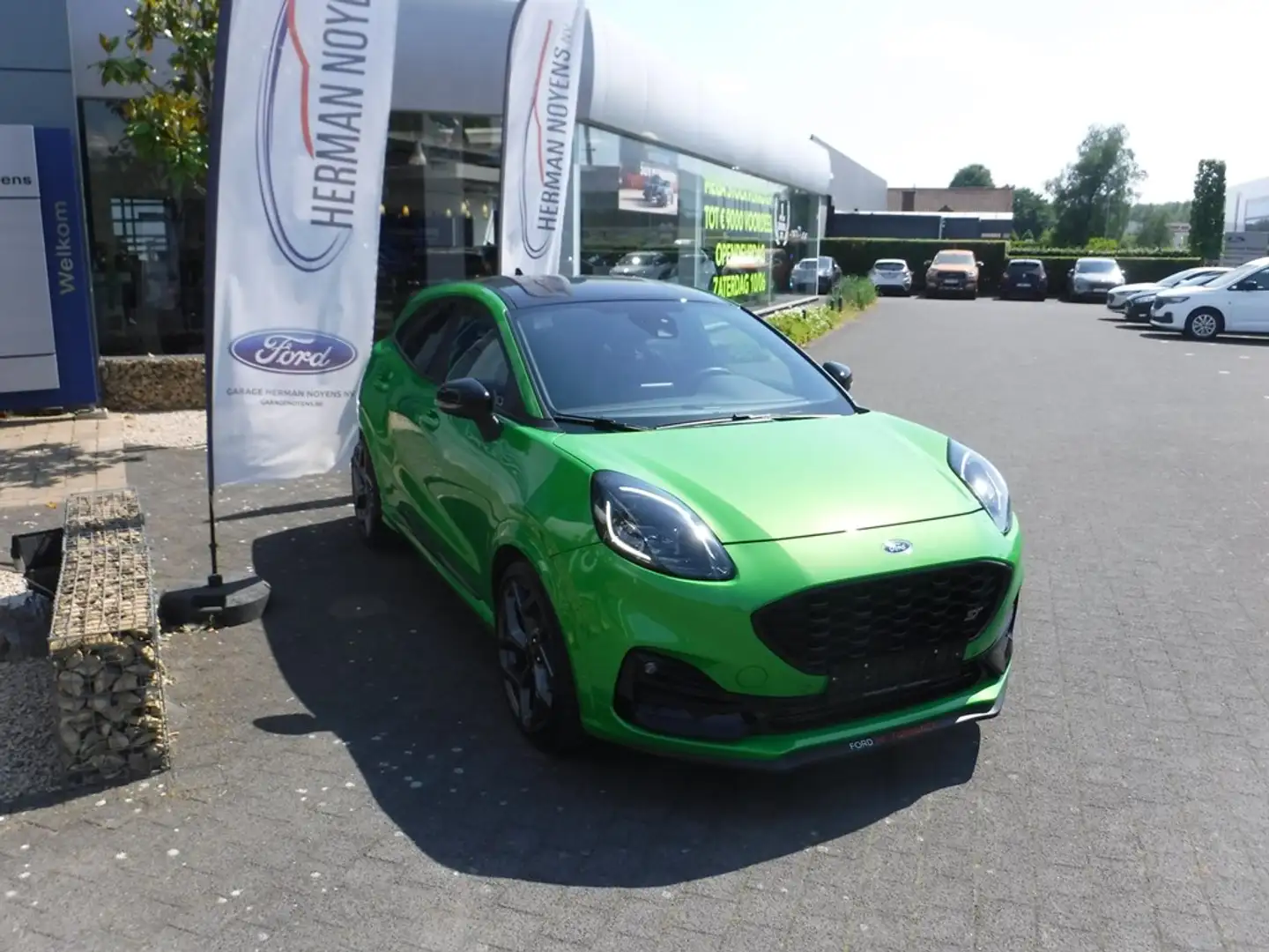 Ford Puma Ecoboost ST Ultimate Groen - 1