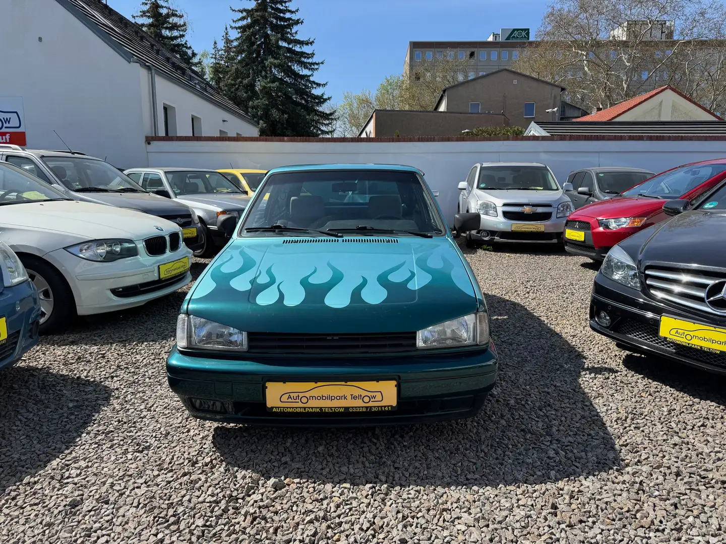 Volkswagen Polo Steilheck, Tuning Umbau, TÜV NEU Azul - 2