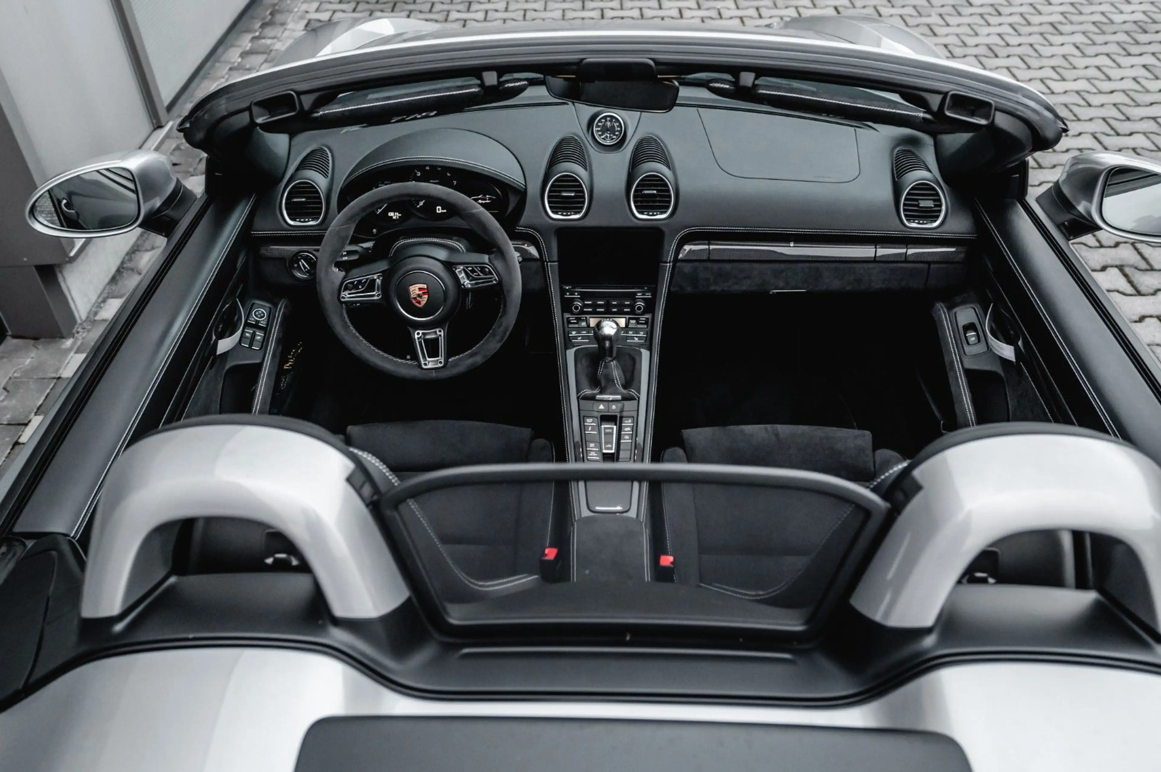 Porsche Boxster Spyder Cabriolet Leder 1 Hand Approved — photo 2