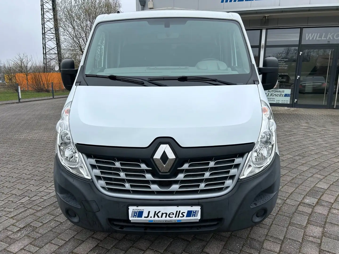 Renault Master DoKa Pritsche+Plane L2H1 3,5t  KLIMA Wit - 2